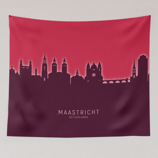 Item preview, Maastricht The Netherlands Skyline designed and sold by ArtPrints.