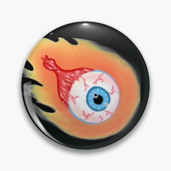 Item preview, Flaming Eyeball designed and sold by rockerkittie56.