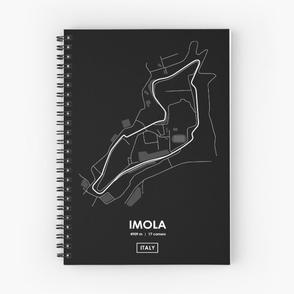Item preview, Imola - Italy Track Map White designed and sold by andreanastasio.