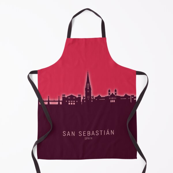 Item preview, San Sebastian Spain Skyline designed and sold by ArtPrints.