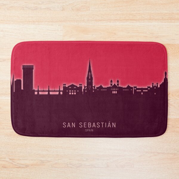 Item preview, San Sebastian Spain Skyline designed and sold by ArtPrints.