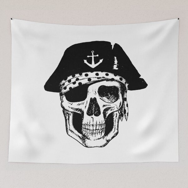 Item preview, One-eyed jack. Black corsair designed and sold by lapetiteart.