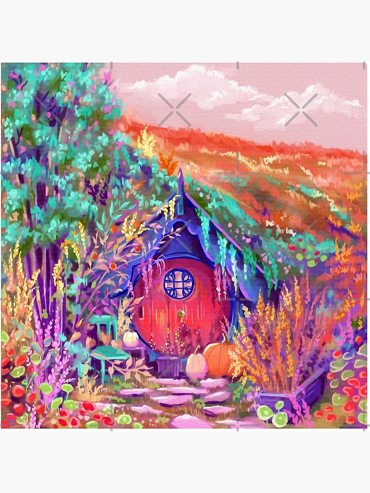 Hobbiton Shire in the Fall by artbysavi