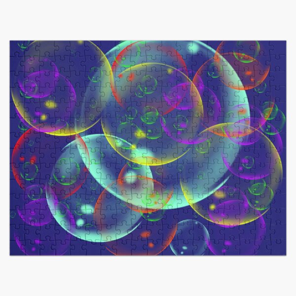 I wandered freely as a Bubble Jigsaw Puzzle
