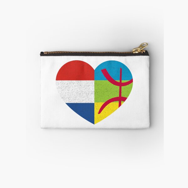 Item preview, Amazigh Dutch Pride Heart Tamazgha Netherlands Flag Gift designed and sold by cssdru.