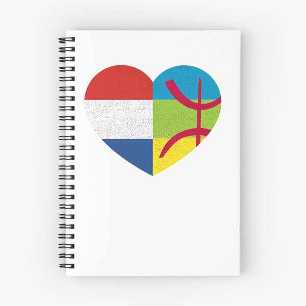Item preview, Amazigh Dutch Pride Heart Tamazgha Netherlands Flag Gift designed and sold by cssdru.