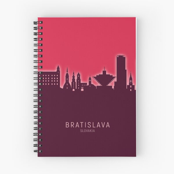 Item preview, Bratislava Slovakia Skyline designed and sold by ArtPrints.