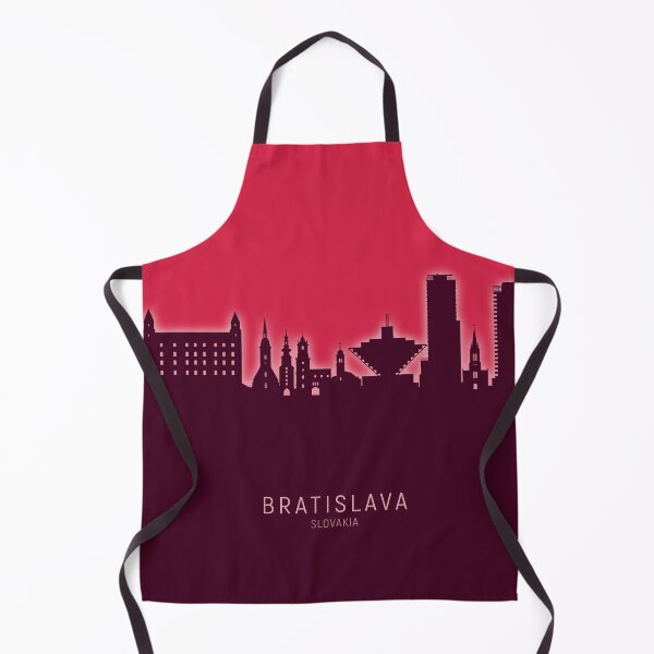 Item preview, Bratislava Slovakia Skyline designed and sold by ArtPrints.