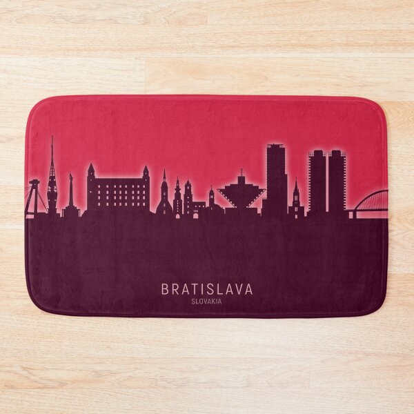 Item preview, Bratislava Slovakia Skyline designed and sold by ArtPrints.