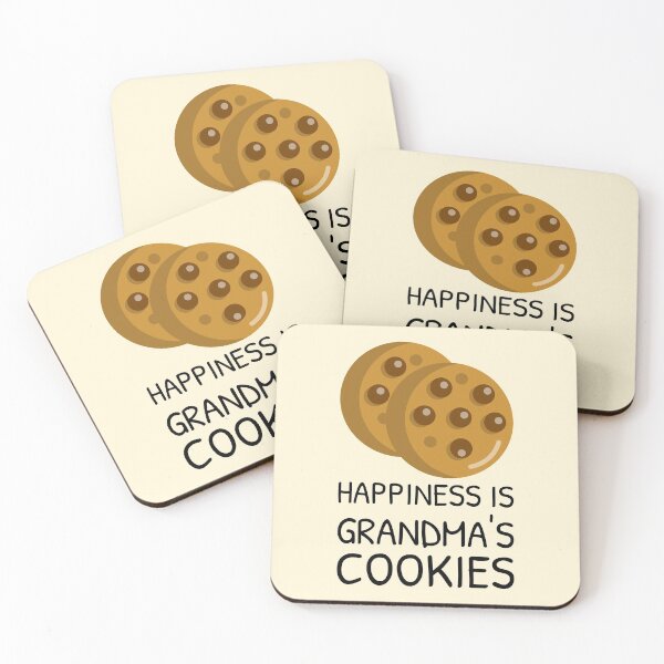 Item preview, Happiness is Grandma’s Cookies Chocolate Chip designed and sold by Telle Garcia.