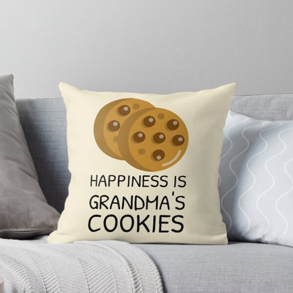 Item preview, Happiness is Grandma’s Cookies Chocolate Chip designed and sold by Telle Garcia.