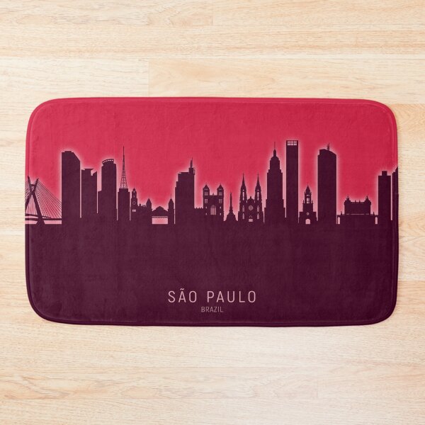 Item preview, São Paulo Skyline Brazil designed and sold by ArtPrints.