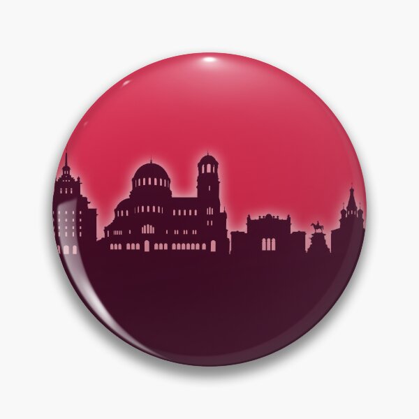 Item preview, Sofia Bulgaria Skyline designed and sold by ArtPrints.