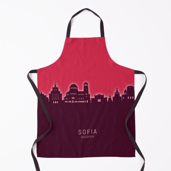 Item preview, Sofia Bulgaria Skyline designed and sold by ArtPrints.