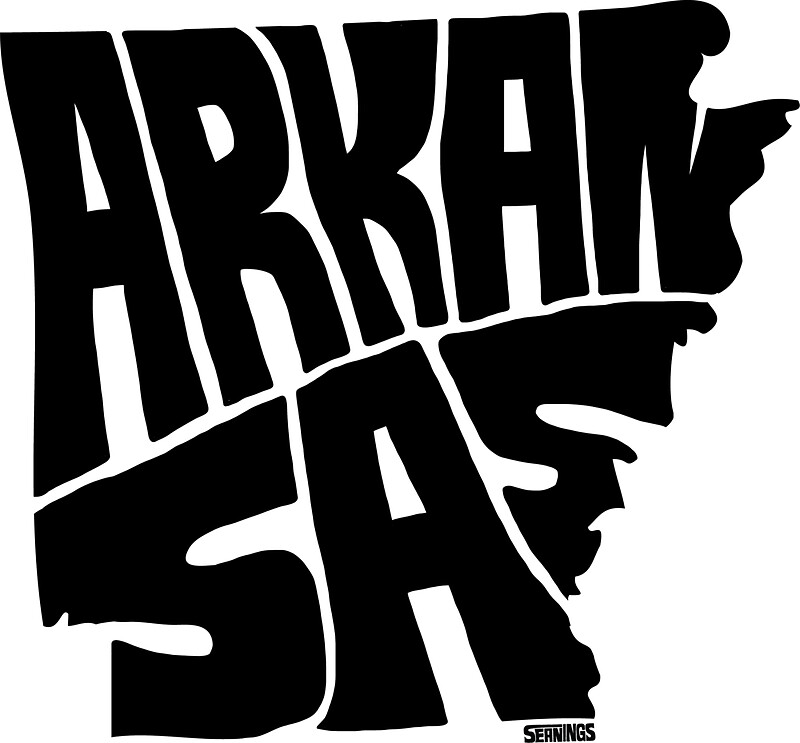 "Arkansas" Stickers by seaning Redbubble