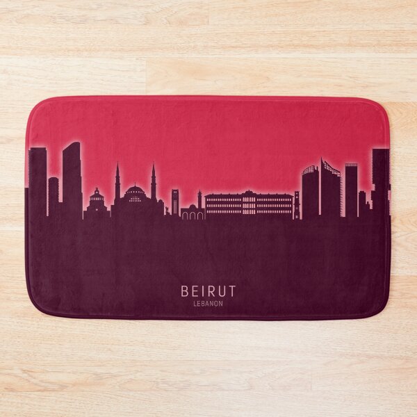 Item preview, Beirut Lebanon Skyline designed and sold by ArtPrints.