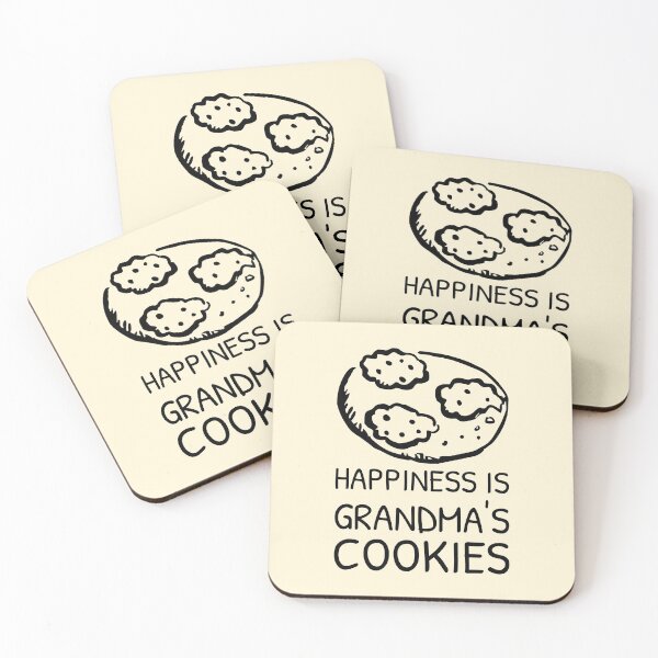 Item preview, Happiness is Grandma’s Cookies Plated designed and sold by Telle Garcia.