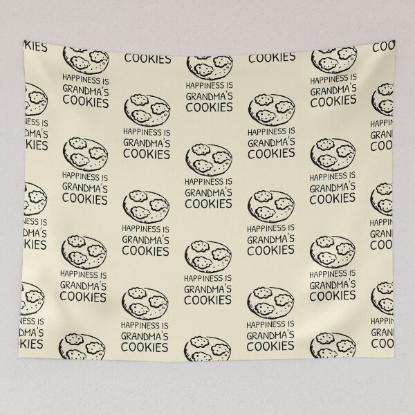 Item preview, Happiness is Grandma’s Cookies Plated designed and sold by Telle Garcia.