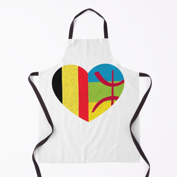 Item preview, Amazigh Kabyle Belgian Pride Heart Tamazgha Belgium Gift designed and sold by cssdru.