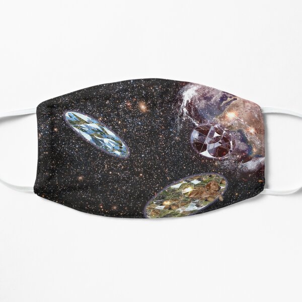 Escape From Earth Flat Mask