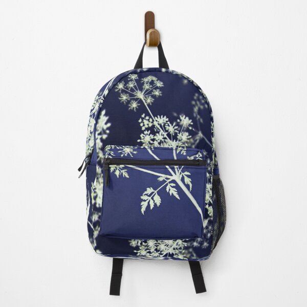 Item preview, Dark Indigo Blue Wild Flowers Floral Abstract designed and sold by tanjica.