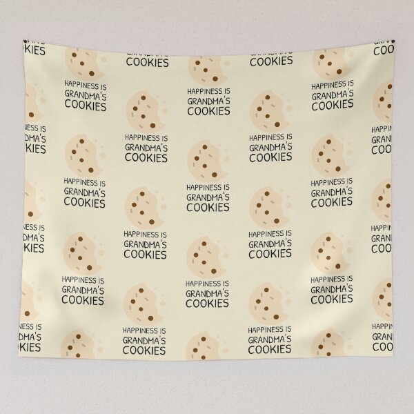 Item preview, Happiness is Grandma’s Cookies Bite Mark designed and sold by Telle Garcia.