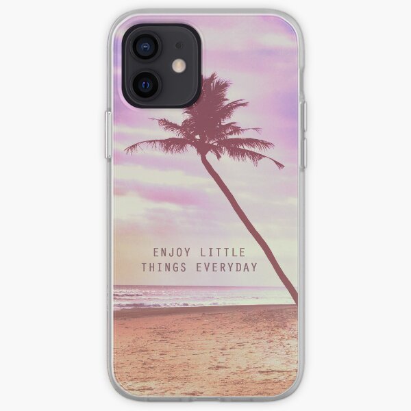 Enjoy little things iPhone Soft Case