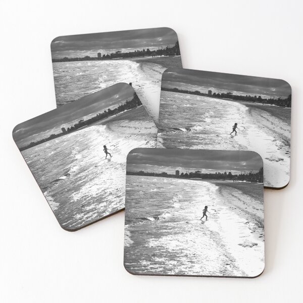 Item preview, Child at a Melbourne beach designed and sold by alexpepelasev.