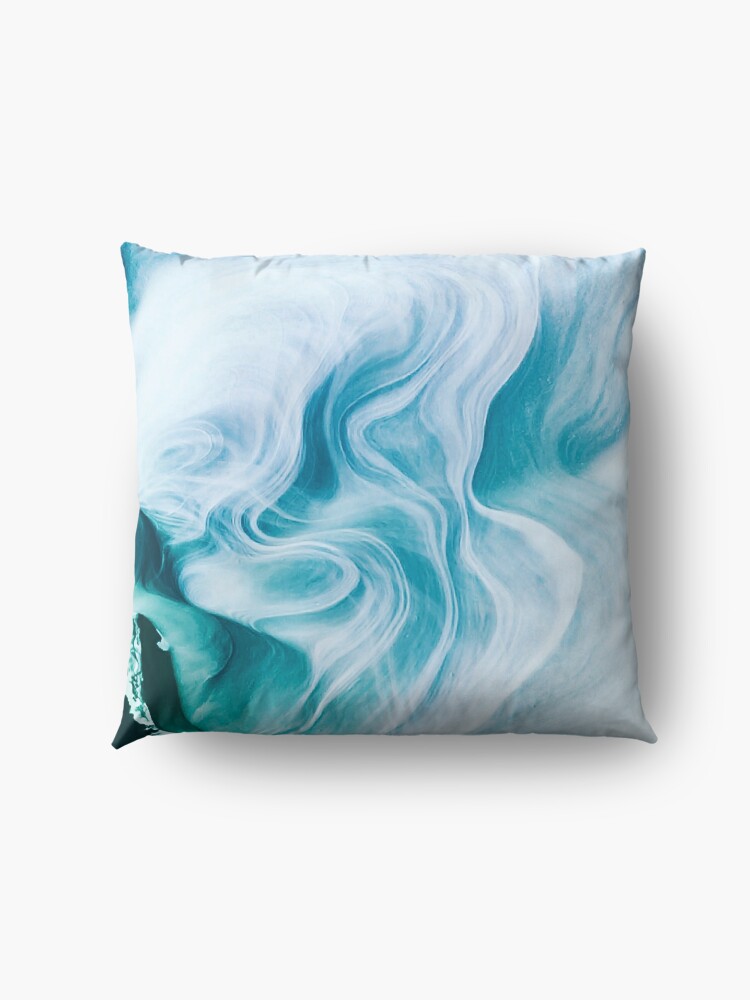 Alternate view of Marble sandstone - oceanic Floor Pillow