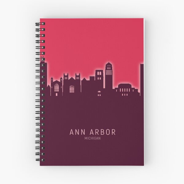 Item preview, Ann Arbor Michigan Skyline designed and sold by ArtPrints.