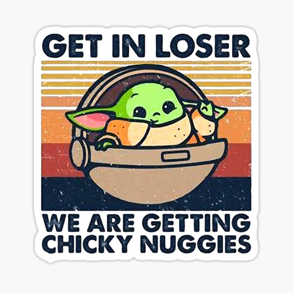 Chicky Nuggies Stickers Redbubble