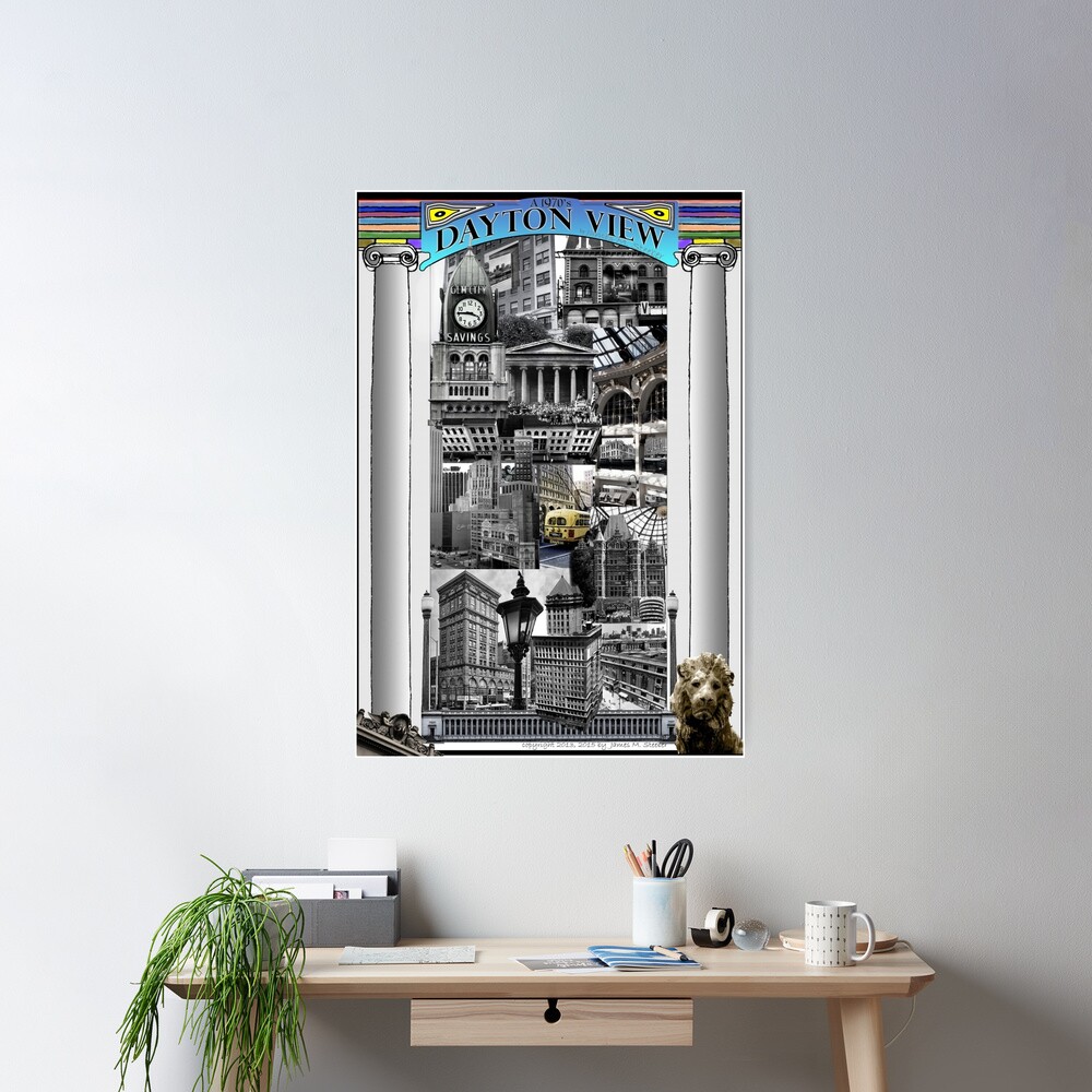 A 1970's Dayton View Poster 2015 Ed Poster