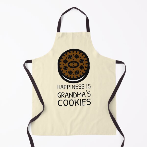 Item preview, Happiness is Grandma’s Cookies Cream Stuffed designed and sold by Telle Garcia.