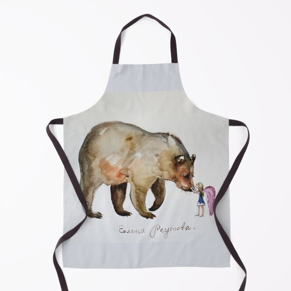 Item preview, A huge kind bear and a little girl. designed and sold by Elena Reutova.