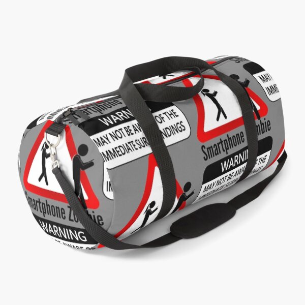 Artikelvorschau,  sich auf ihr Smartphone zu konzentrieren, um zu bemerken, dass er auf dem Weg außerhalb des Tringles ist entworfen und verkauft von jc007.