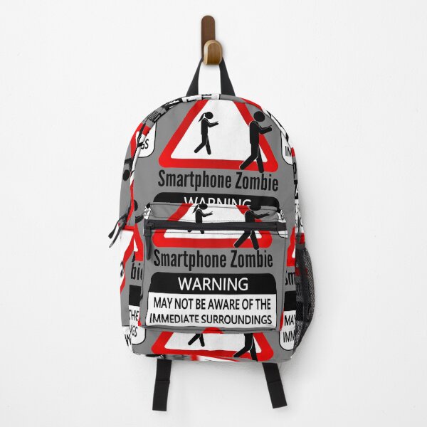 Item preview, Smartphone Zombie - Warning - May not be aware of the immediate surroundings designed and sold by jc007.