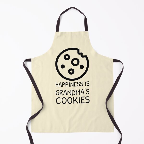 Item preview, Happiness is Grandma’s Cookies Nibble designed and sold by Telle Garcia.