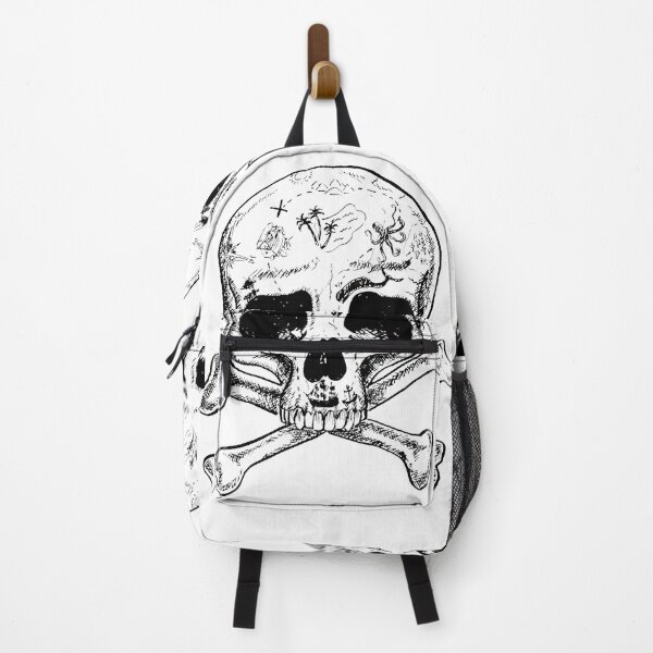 Item preview, Skull with treasure map designed and sold by lapetiteart.