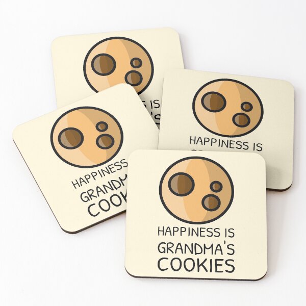 Item preview, Happiness is Grandma’s Cookies Cute Dessert designed and sold by Telle Garcia.