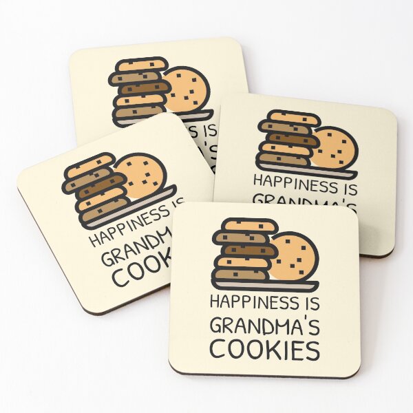 Item preview, Happiness is Grandma’s Cookies Plate full designed and sold by Telle Garcia.