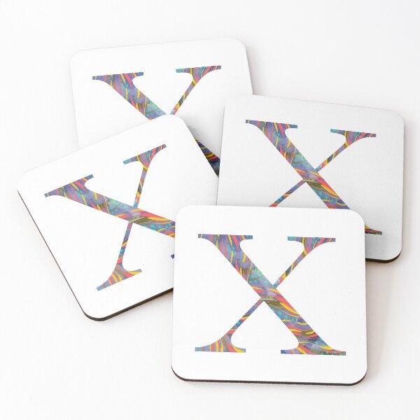 Item preview, ‘X’ Monogram Initial Lettering designed and sold by misterletterman.