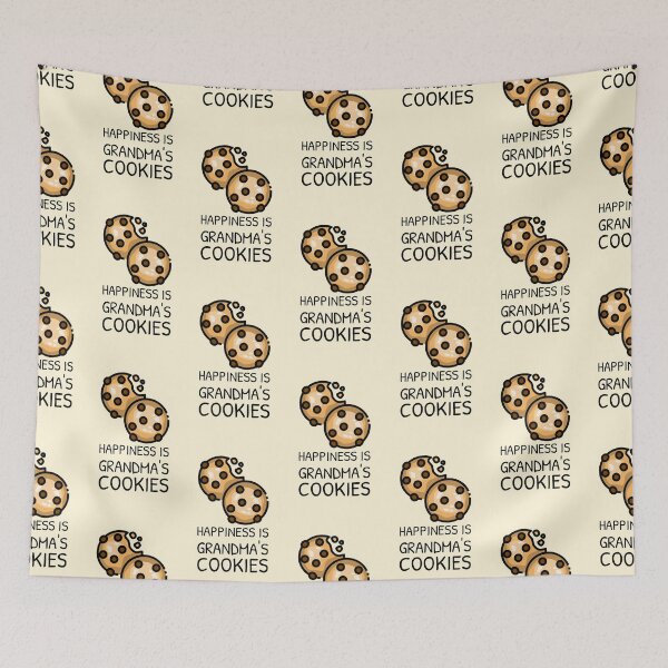 Item preview, Happiness is Grandma’s Cookies Yummy Treats designed and sold by Telle Garcia.
