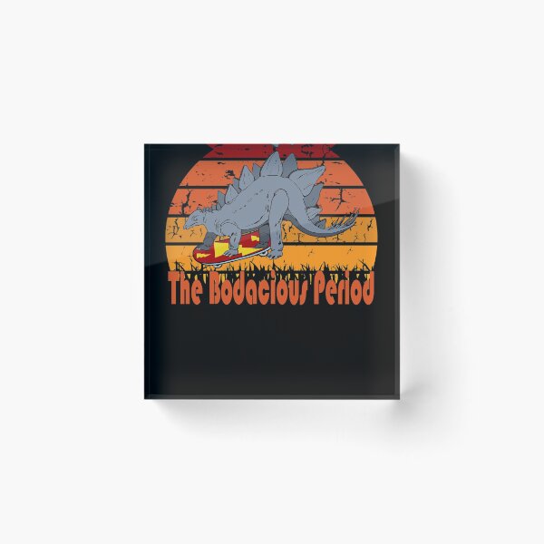 Item preview,  Funny Dinosaur The Bodacious Period Vintage 80's Retro Skateboard Gift designed and sold by TopTeeShop.