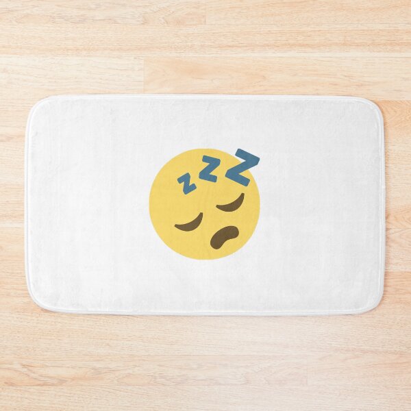 Item preview, Sleeping Emoji designed and sold by ScrappyDesigns.