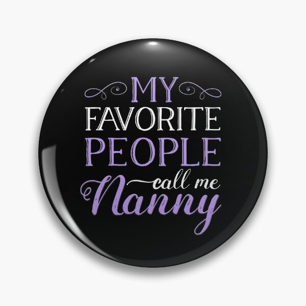 Item preview, Mi gente favorita me llama niñera designed and sold by Delightfully Cynical.