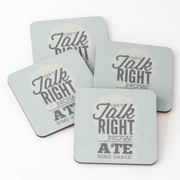 Item preview, Can't talk right now, ate some garlic - Funny humorous person Gift designed and sold by Teenation9.