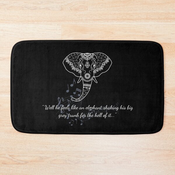 Item preview, Elephant with Musical Notes designed and sold by Wild Sacred Soul.