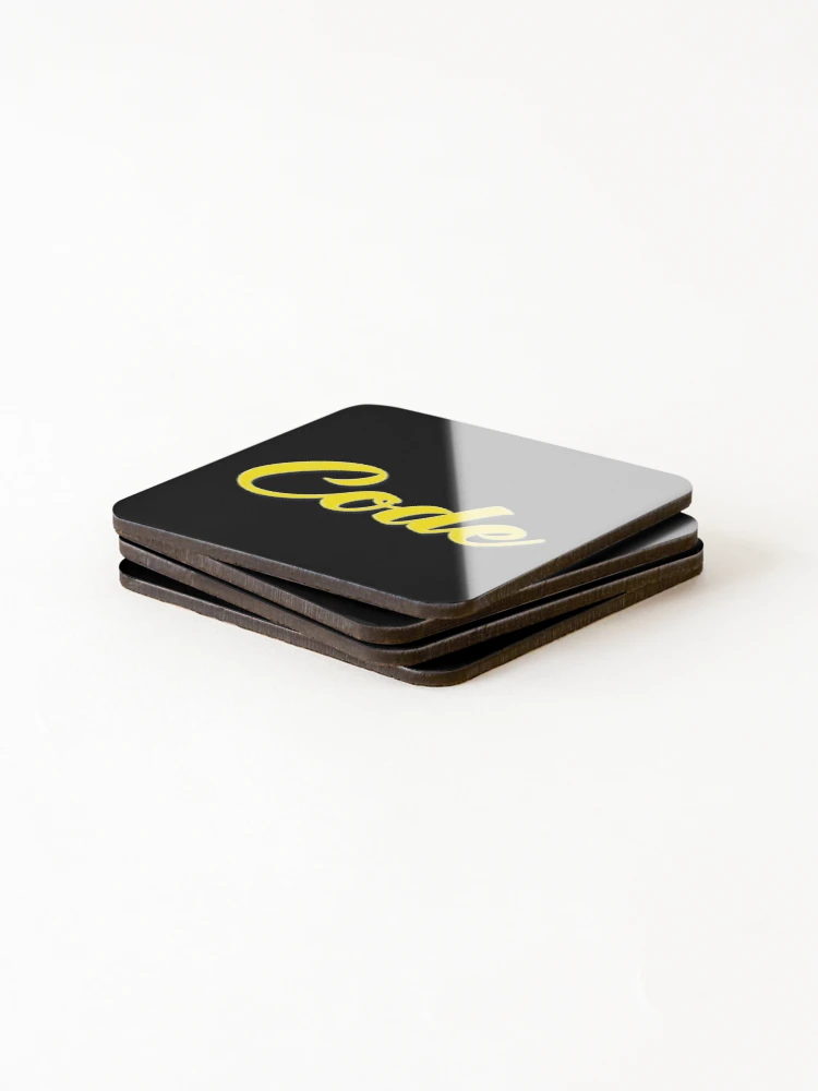 Thumbnail 4 of 5, Coasters (Set of 4), Code Startup Coder Programming Software Engineering designed and sold by ProjectX23.