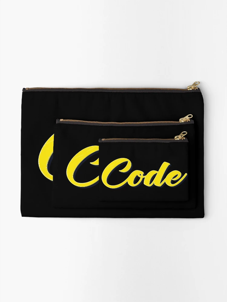 Thumbnail 2 of 4, Zipper Pouch, Code Startup Coder Programming Software Engineering designed and sold by ProjectX23.