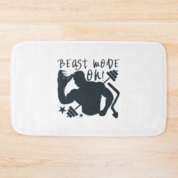 Item preview, Beast Mode On Snake Weight Training Fitness designed and sold by OmmeDesigns.